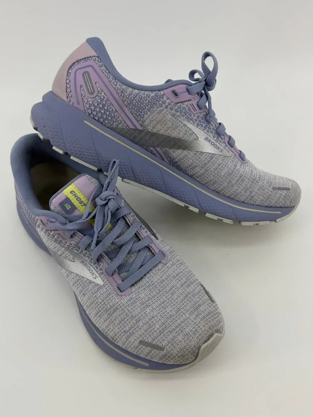 Brooks Ghost 14 purple running shoes (9.5)